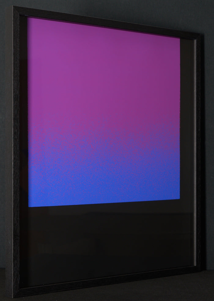 Rupprecht Geiger – Composition in Cobalt and Purple