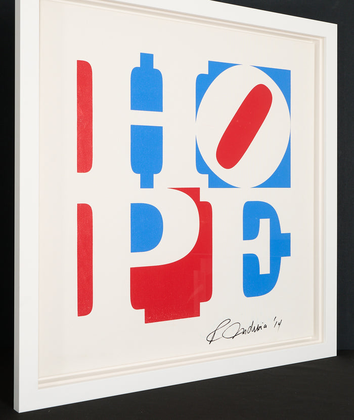 Robert Indiana - Original - Proof HOPE