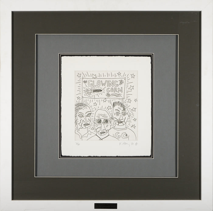 Keith Haring - The Valley : Glowing Corn