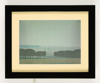 Julian Opie - Serene Countryside Landscape on LCD