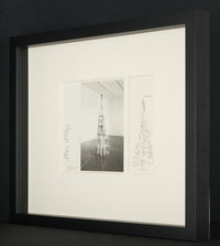 Mario Merz - Unique Set with original drawing