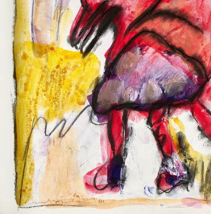 LUCEBERT - Original Mixed Media