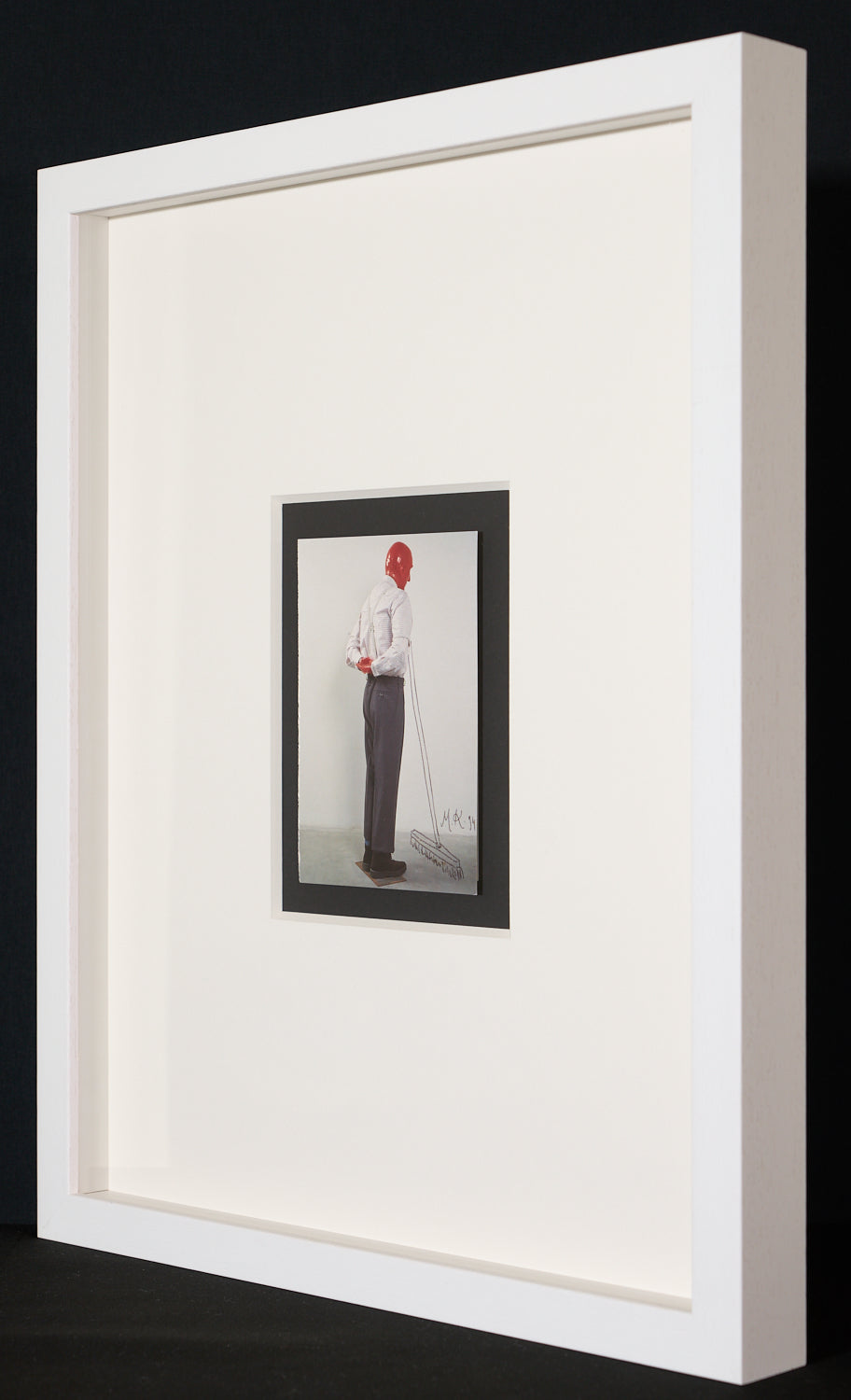 Martin KIPPENBERGER – Original Drawing on Art Card