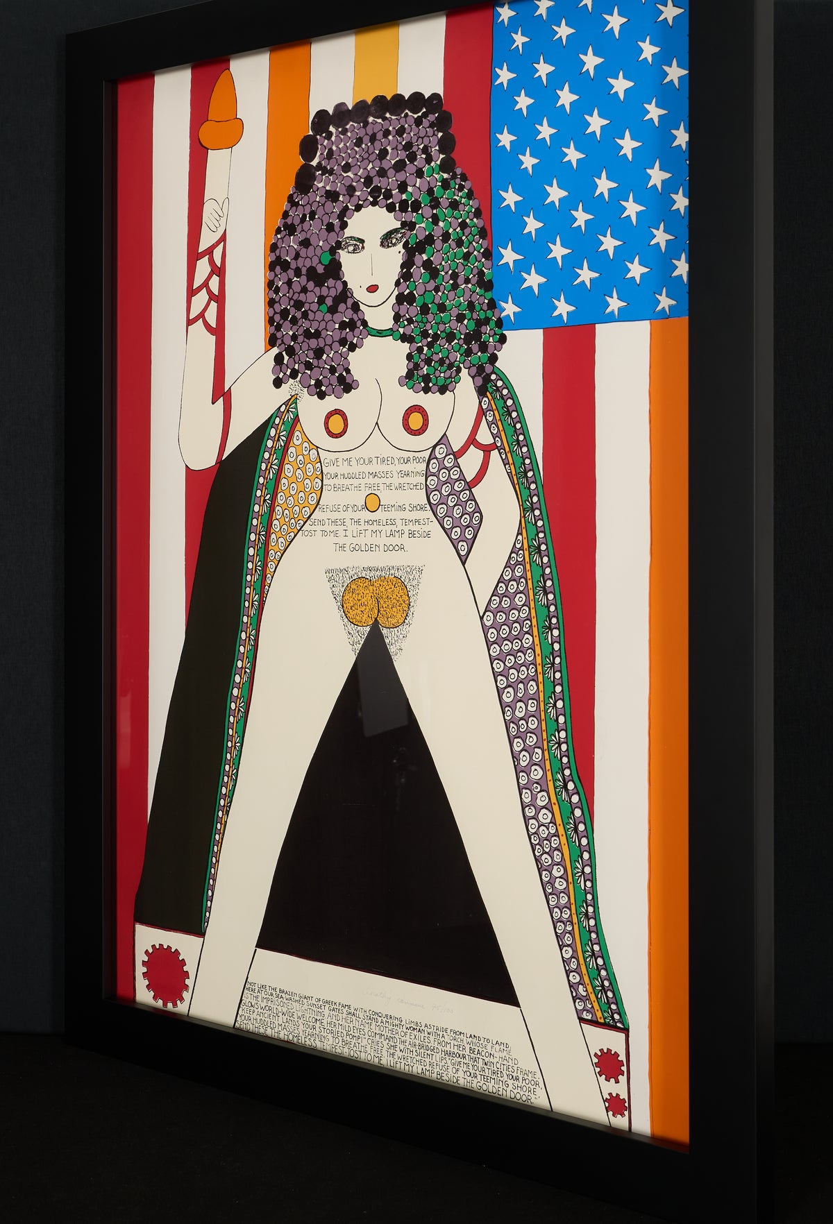 Dorothy Iannone - Statue of Sexual Liberty