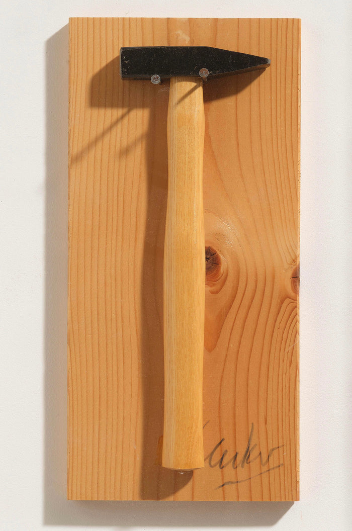 Günther Uecker – Hammer and Nails on Wood DIY