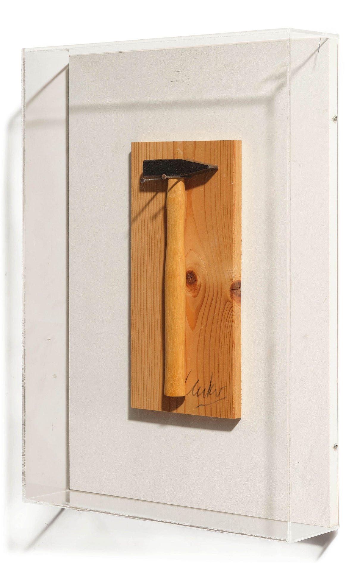 Günther Uecker – Hammer and Nails on Wood DIY