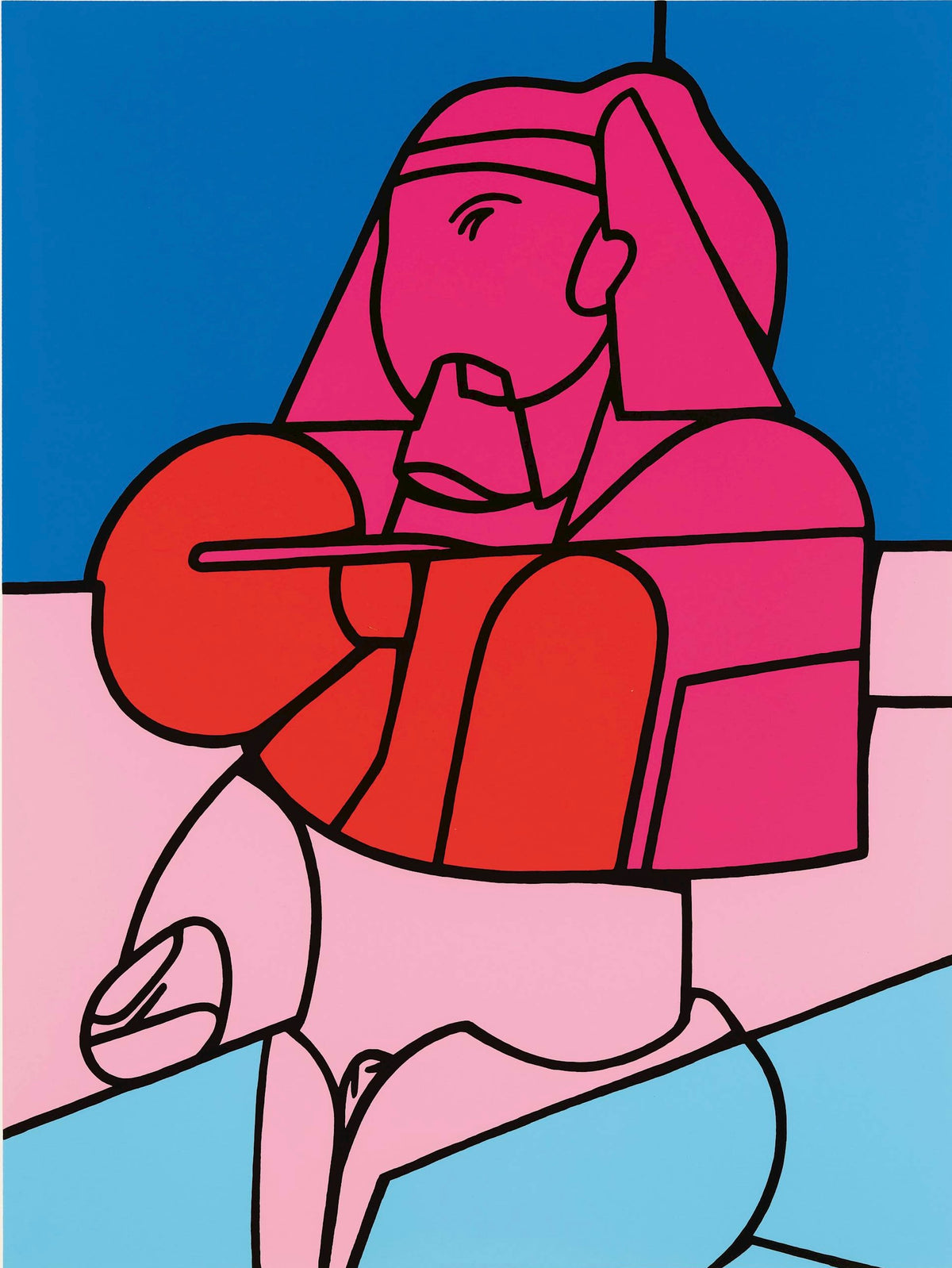 Valerio Adami – Sphinx 1970