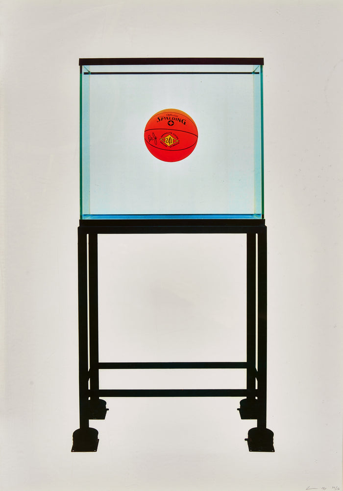 Jeff Koons – “Spalding Lone Basketball in Water Tank”