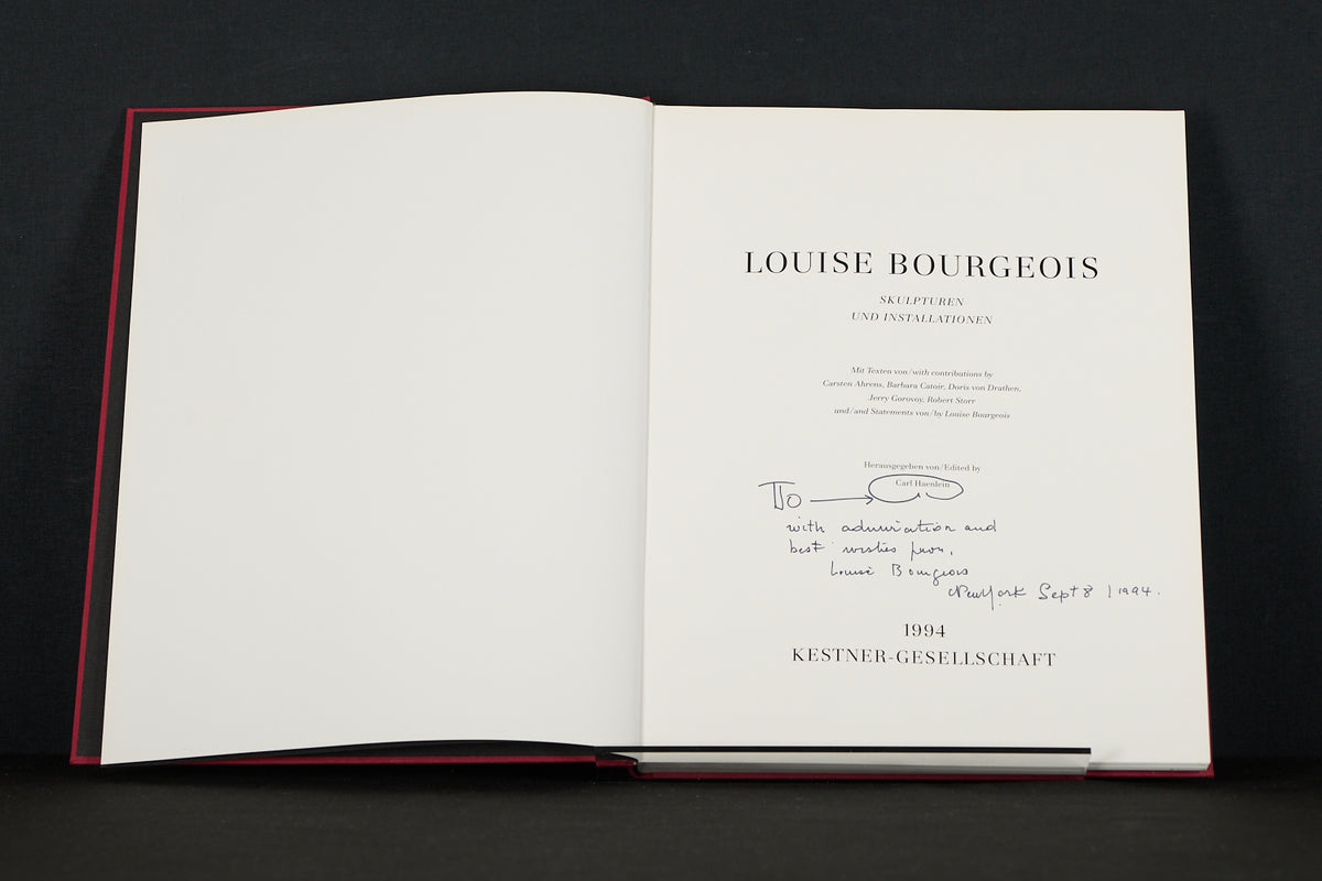 Louise Bourgeois - Skulpturen und Installationen - signed