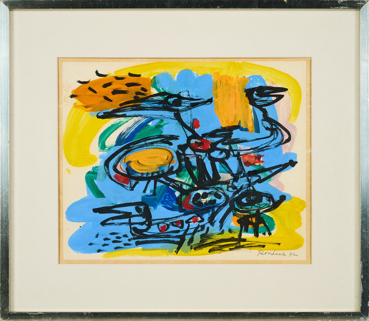 Anton Rooskens - Original painting in Acrylic