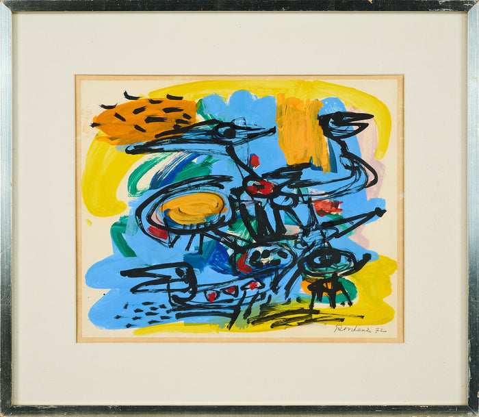 Anton Rooskens - Original painting in Acrylic