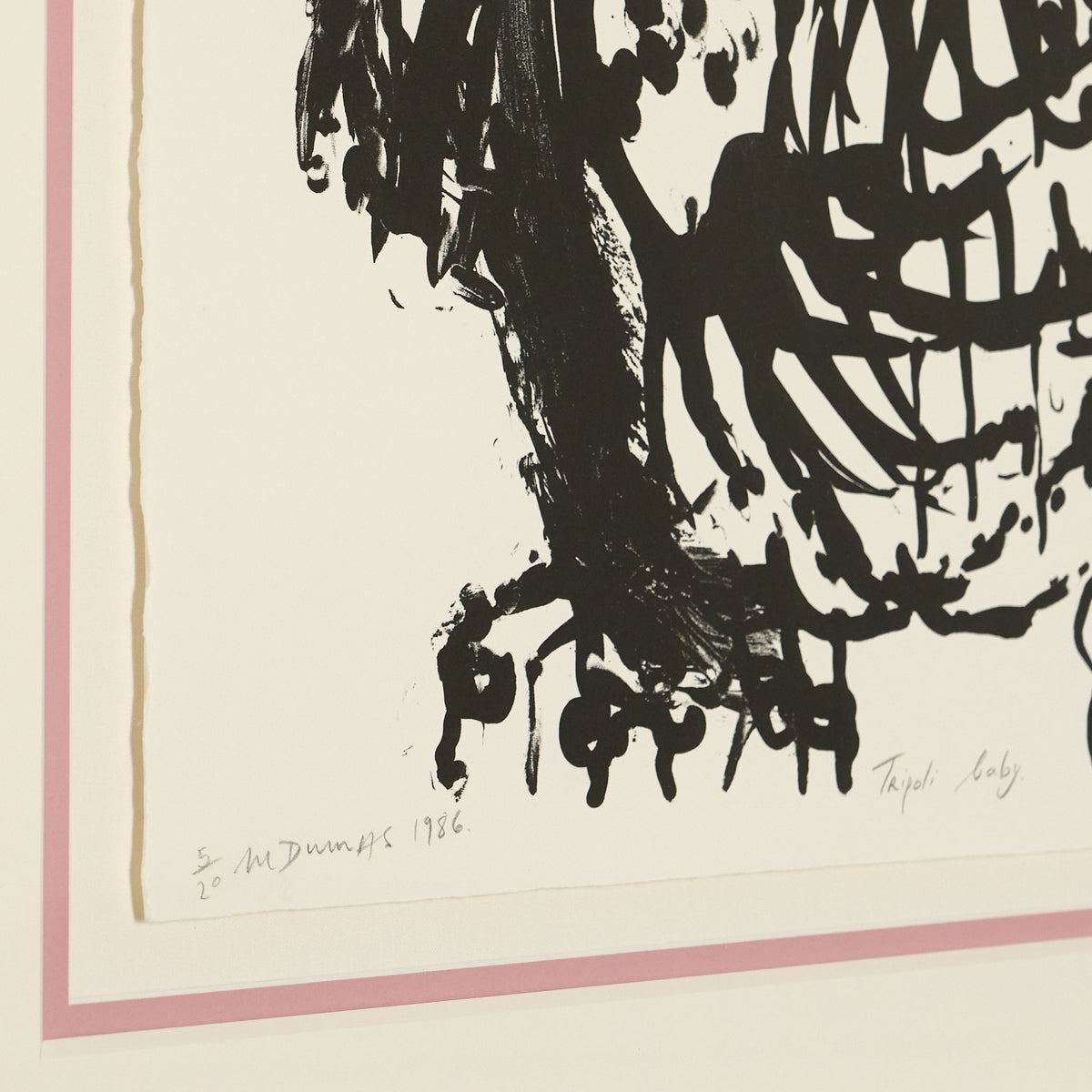 Marlene Dumas – Original Mixed Media Work