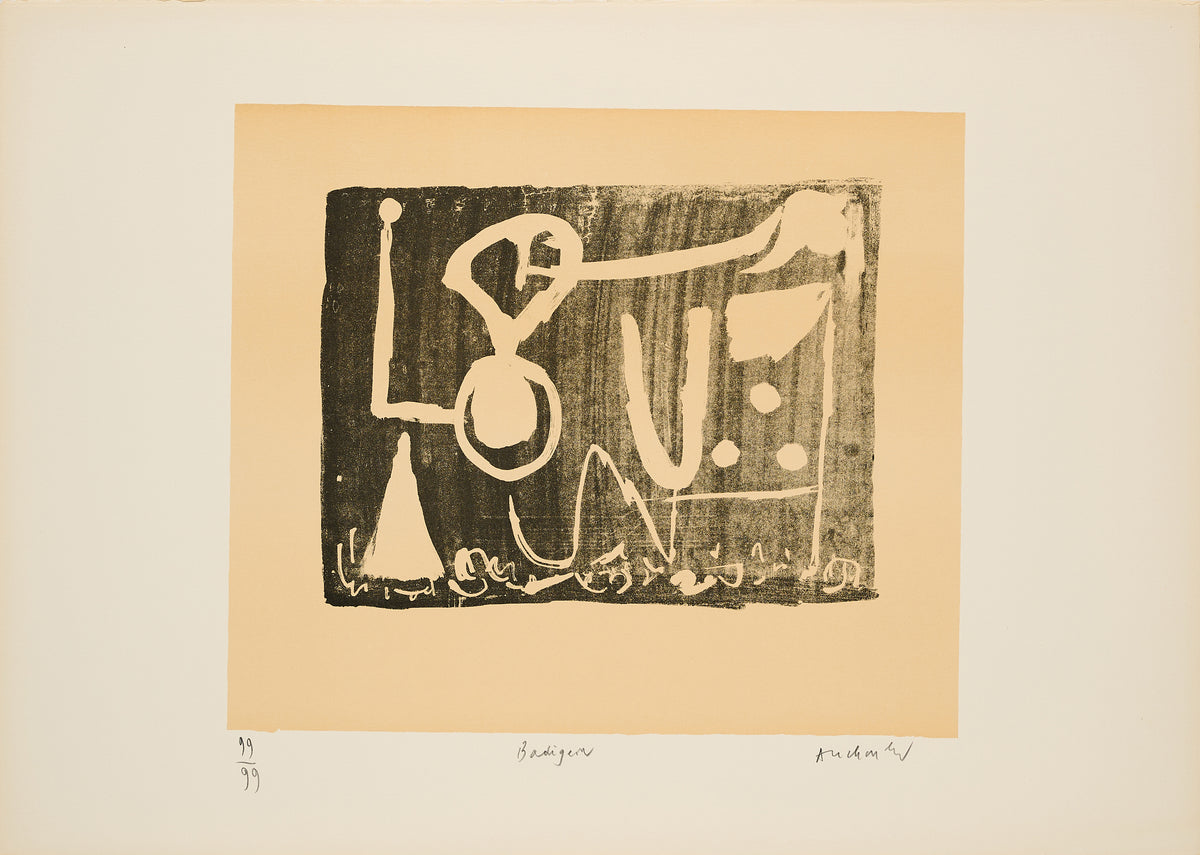 Pierre Alechinsky – Untitled