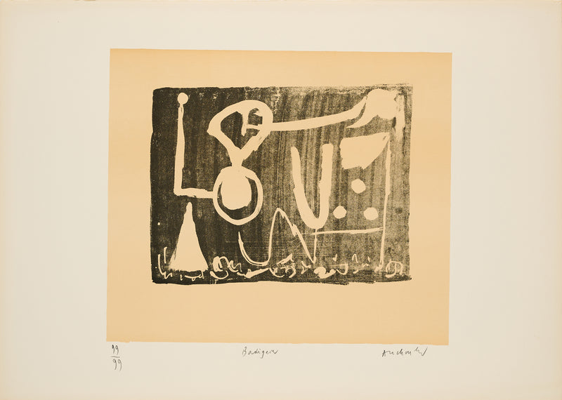 Pierre Alechinsky – Untitled