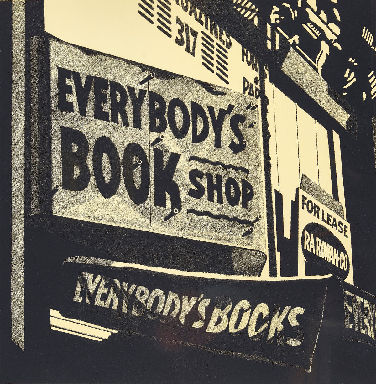 Robert Cottingham - Everybody's Bookshop, Everybody's Book