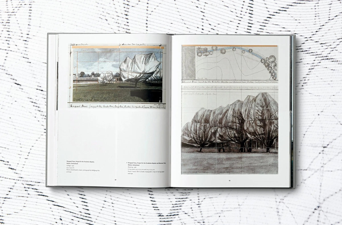 Christo and Jeanne-Claude - Wrapped Trees - Basel 1997–1998