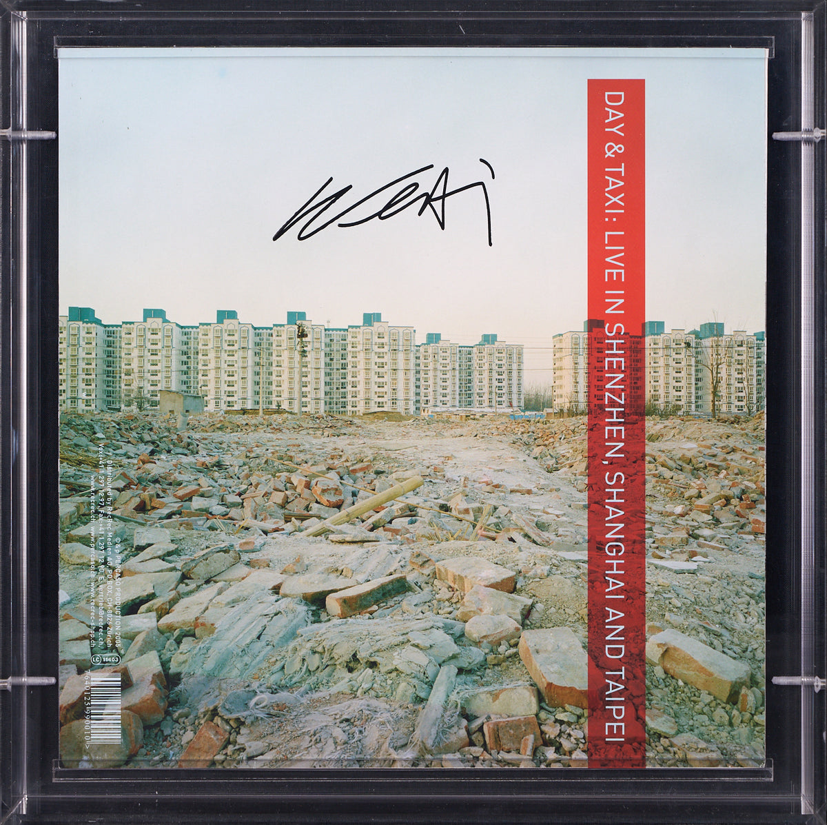 Ai Weiwei  - Signed Cover Art for Day & Taxi