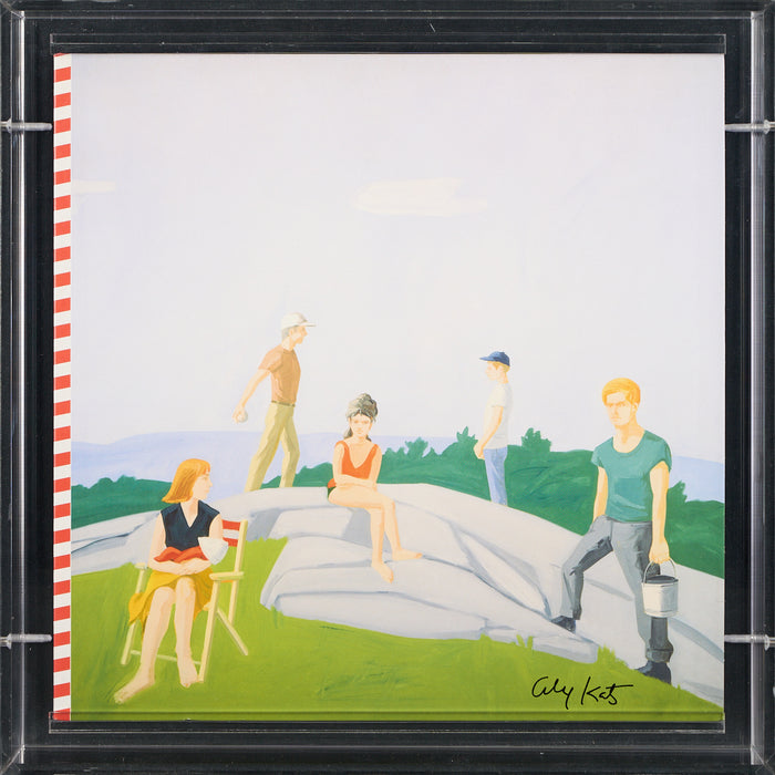 Alex Katz - Signed Cover Art for No Kids- Come Into My House