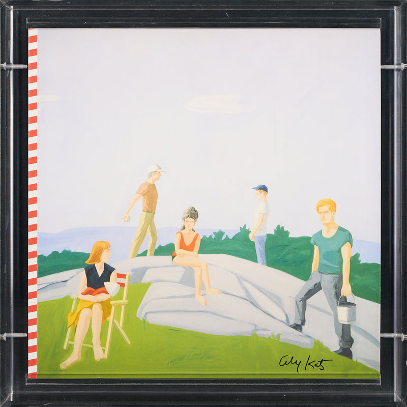 Alex Katz - Signed Cover Art for No Kids- Come Into My House