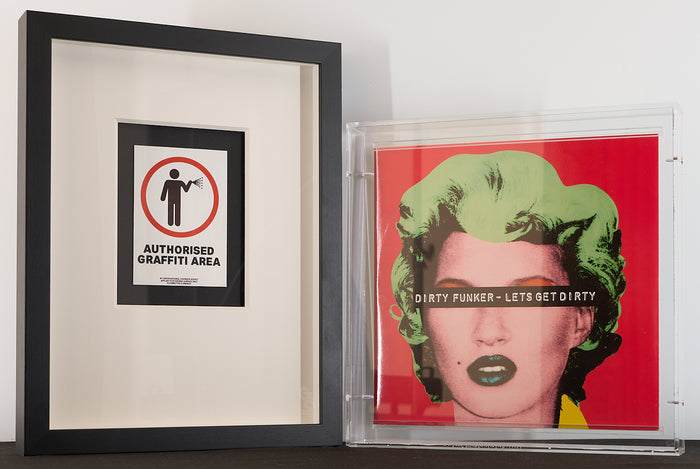 BANKSY - Set of two Dirty Funker