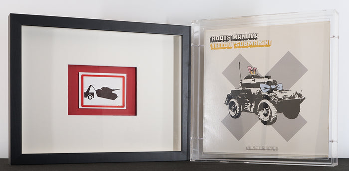 BANKSY - Set of two Roots Manuva