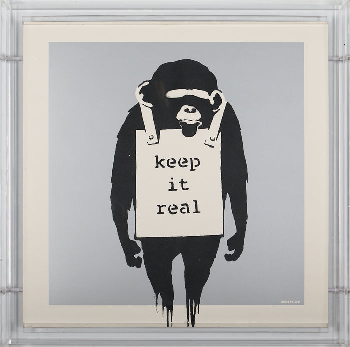 BANKSY - Cover Art : DJ DM Danger Mouse silver