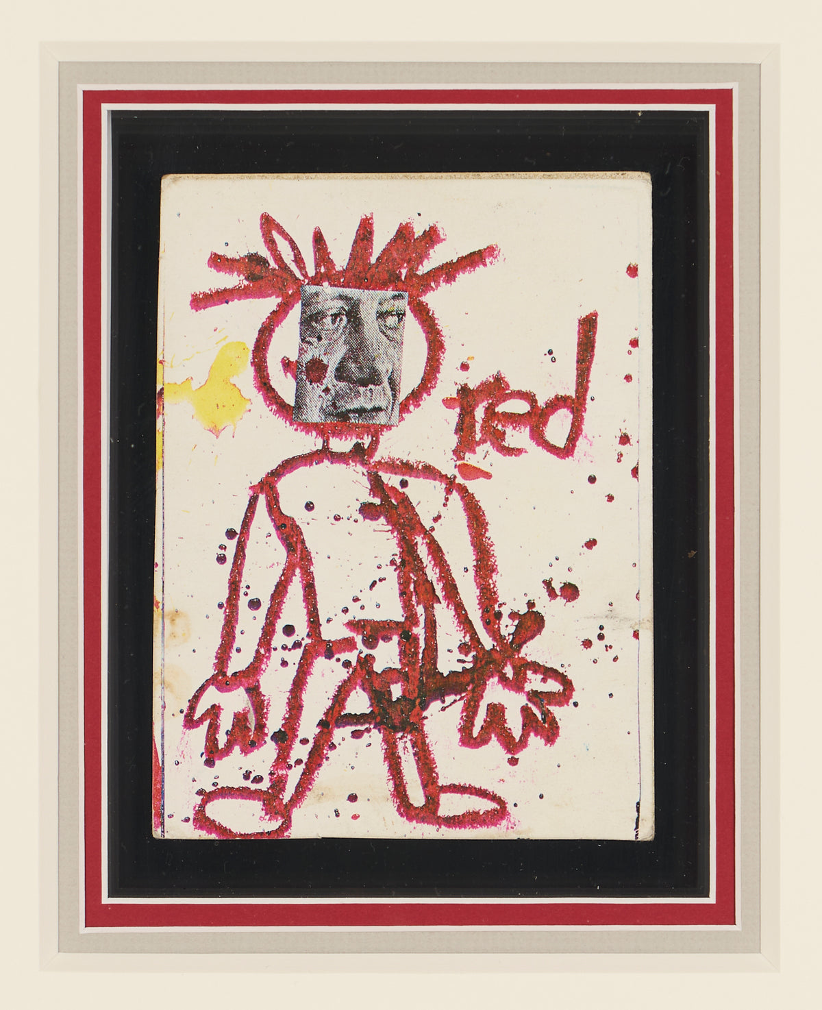 Jean-Michel Basquiat – Original Mixed Media