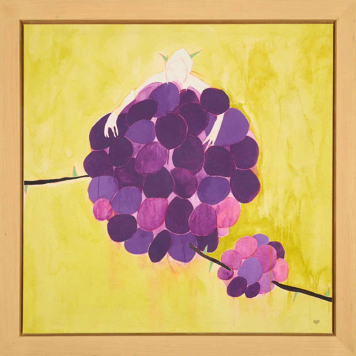 Vanessa Beecroft – Original - Painting in Acryl