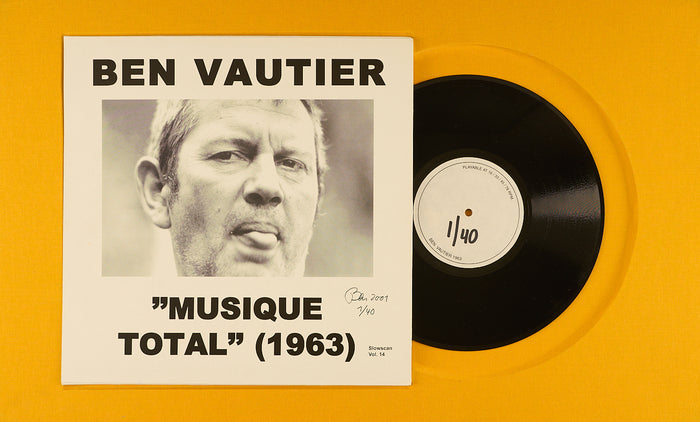 Ben Vautier  - cover art : Musique Total (1963)