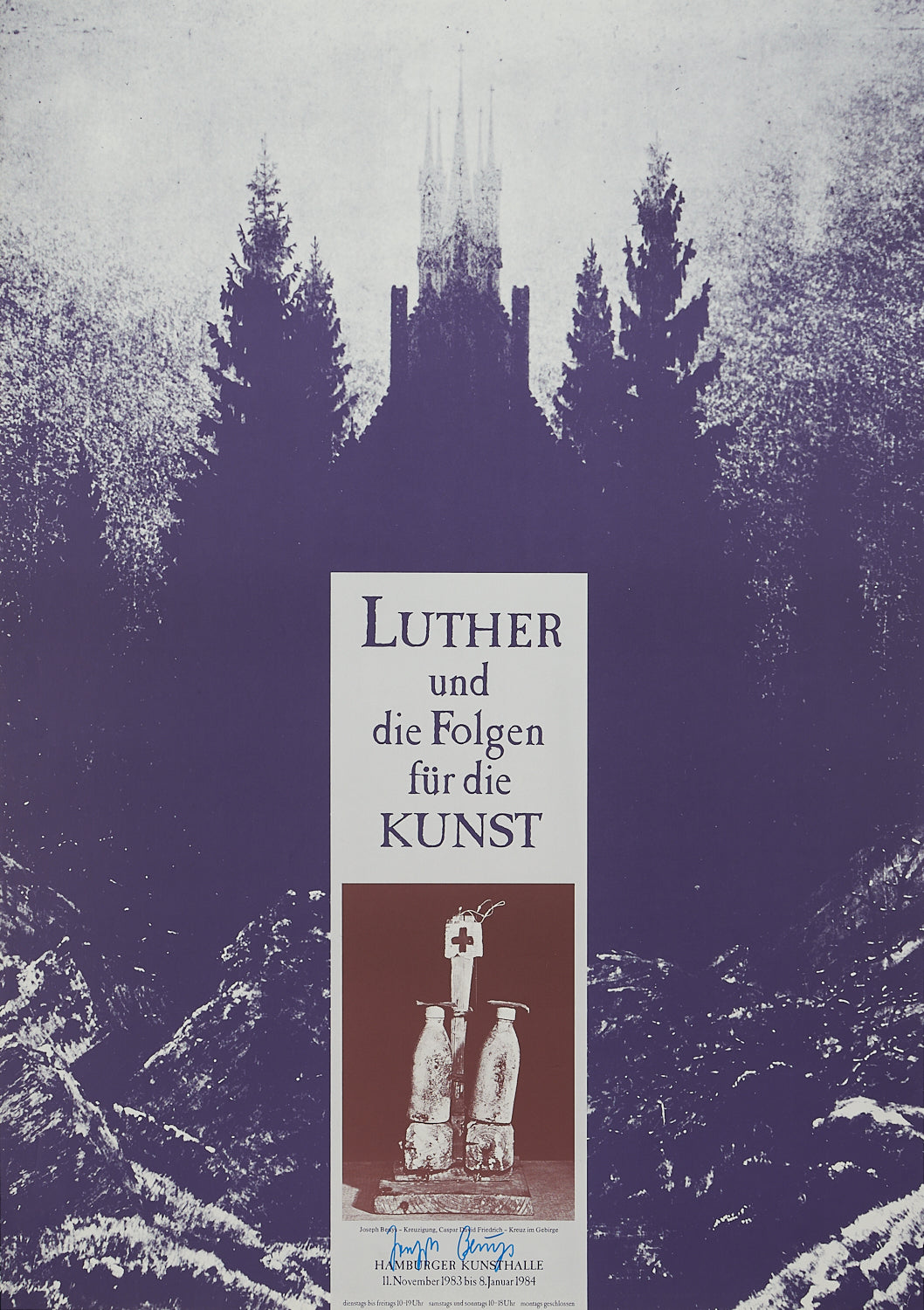 Joseph Beuys - Signed Exhibition poster