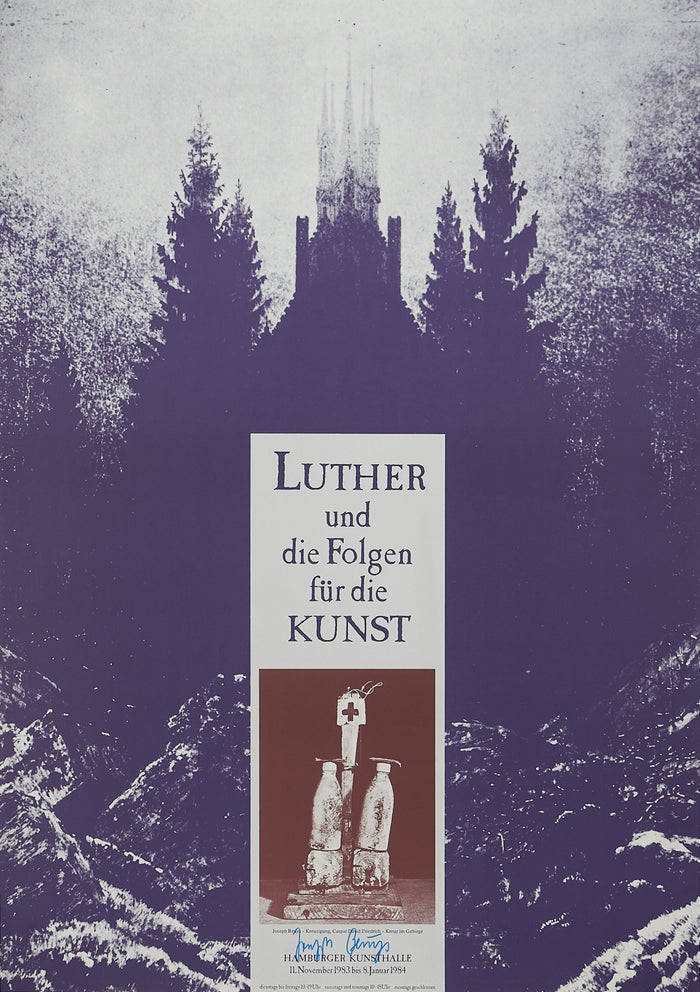 Joseph Beuys - Signed Exhibition poster