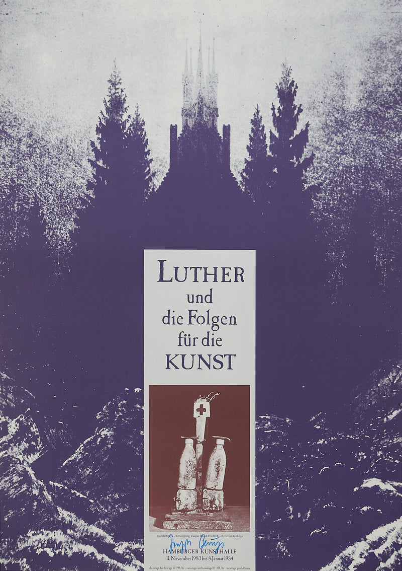 Joseph Beuys - Signed Exhibition poster