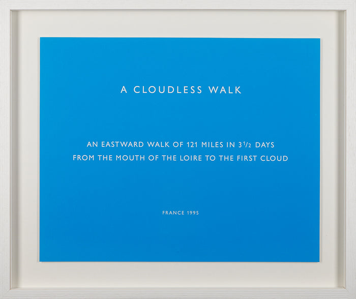 Richard Long -  A cloudless walk
