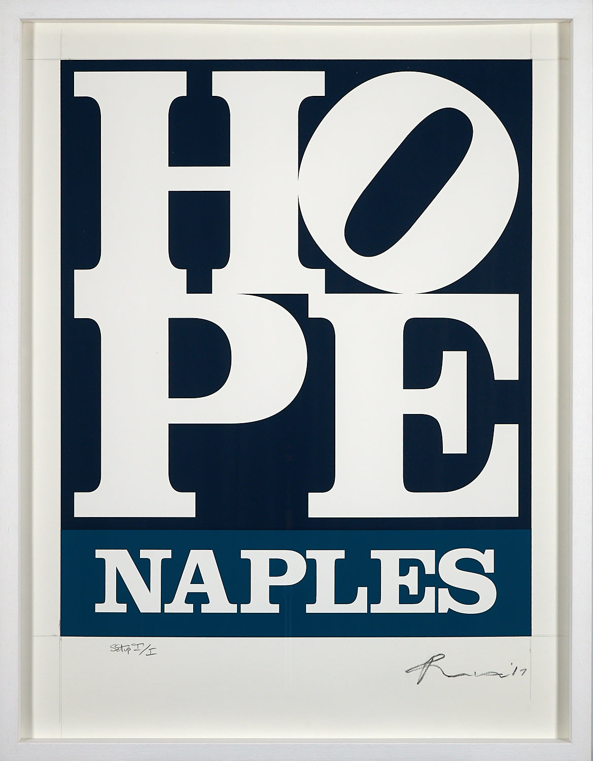 Robert Indiana - HOPE (Naples) 