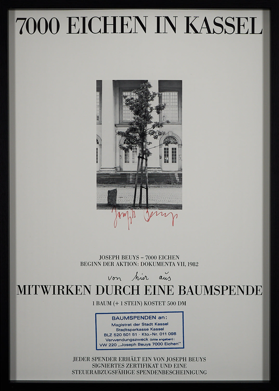 Joseph Beuys - "7000 EICHEN IN KASSEL"