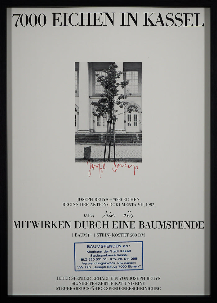 Joseph Beuys - "7000 EICHEN IN KASSEL"