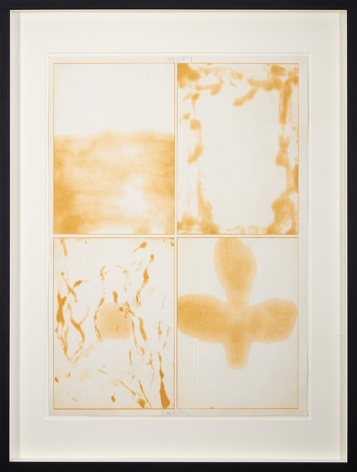 Franz Erhard Walther - upside down in yellow