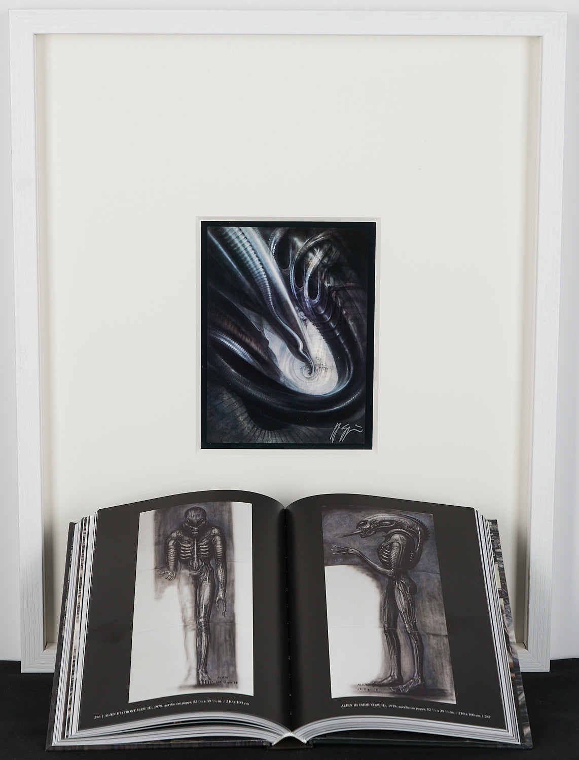 HR Giger - Signed Art Card & Book Taschen