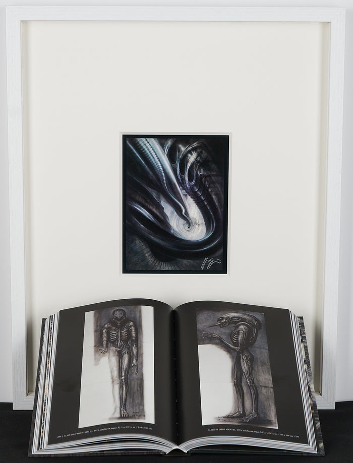 HR Giger - Signed Art Card & Book Taschen