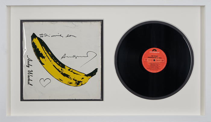 Andy Warhol - Signed "THE VELVET UNDERGROUND & NICO" 