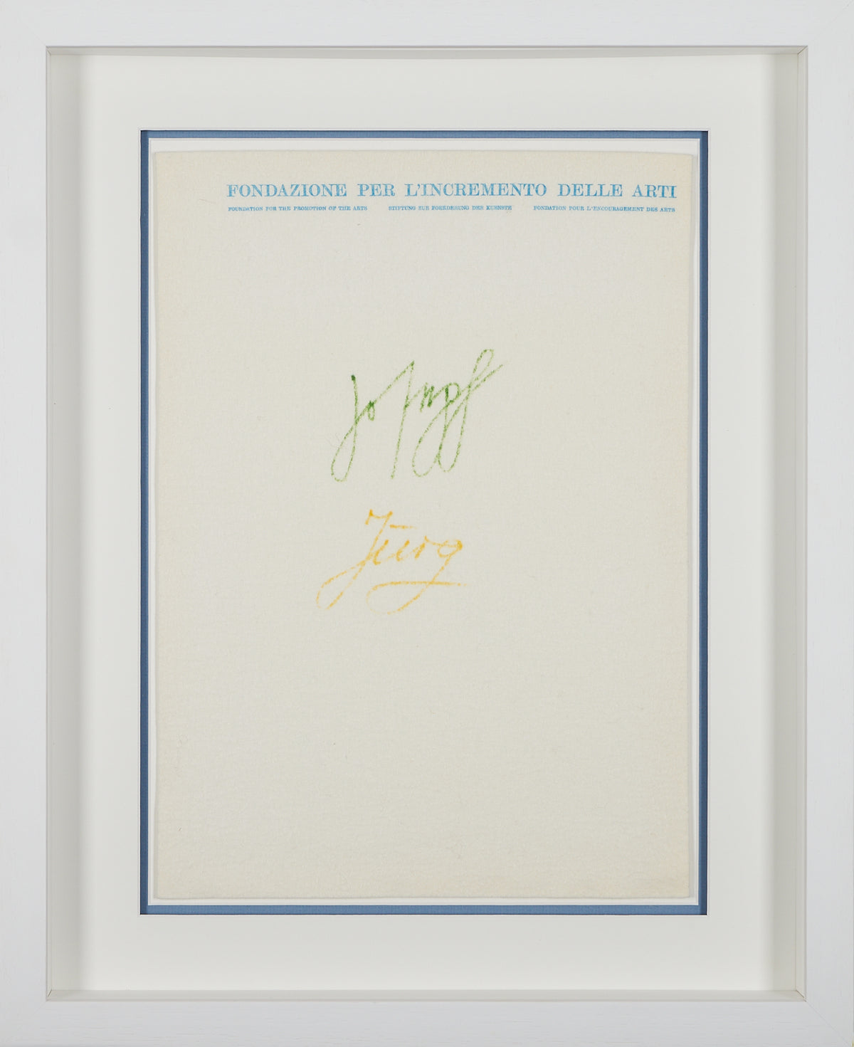 Joseph Beuys - Filzbrief (Felt Letter)