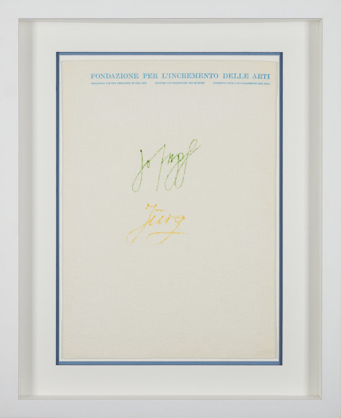 Joseph Beuys - Filzbrief (Felt Letter)