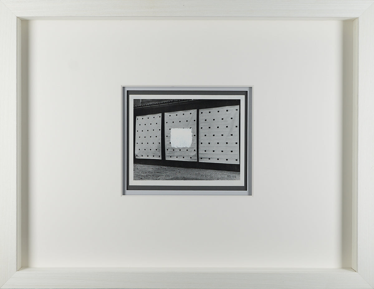 Niele Toroni - Original work