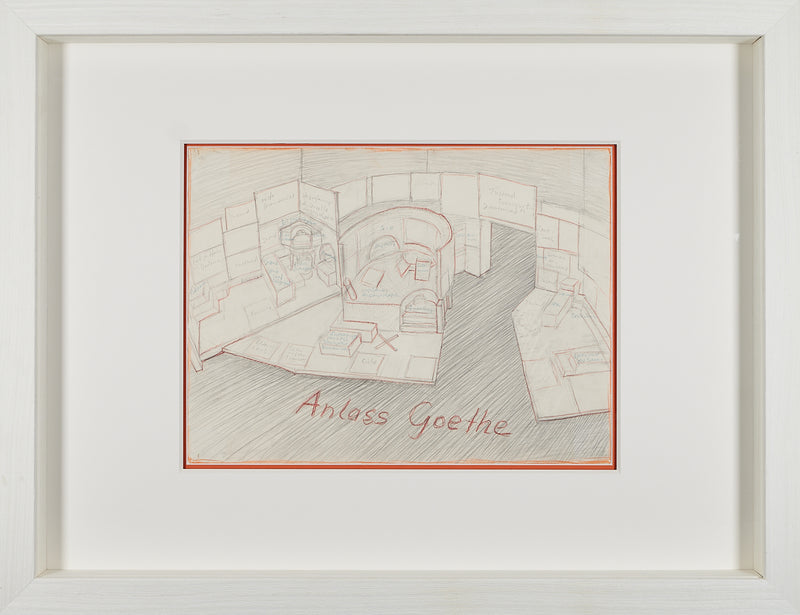 Dennis Oppenheim - Original Drawing