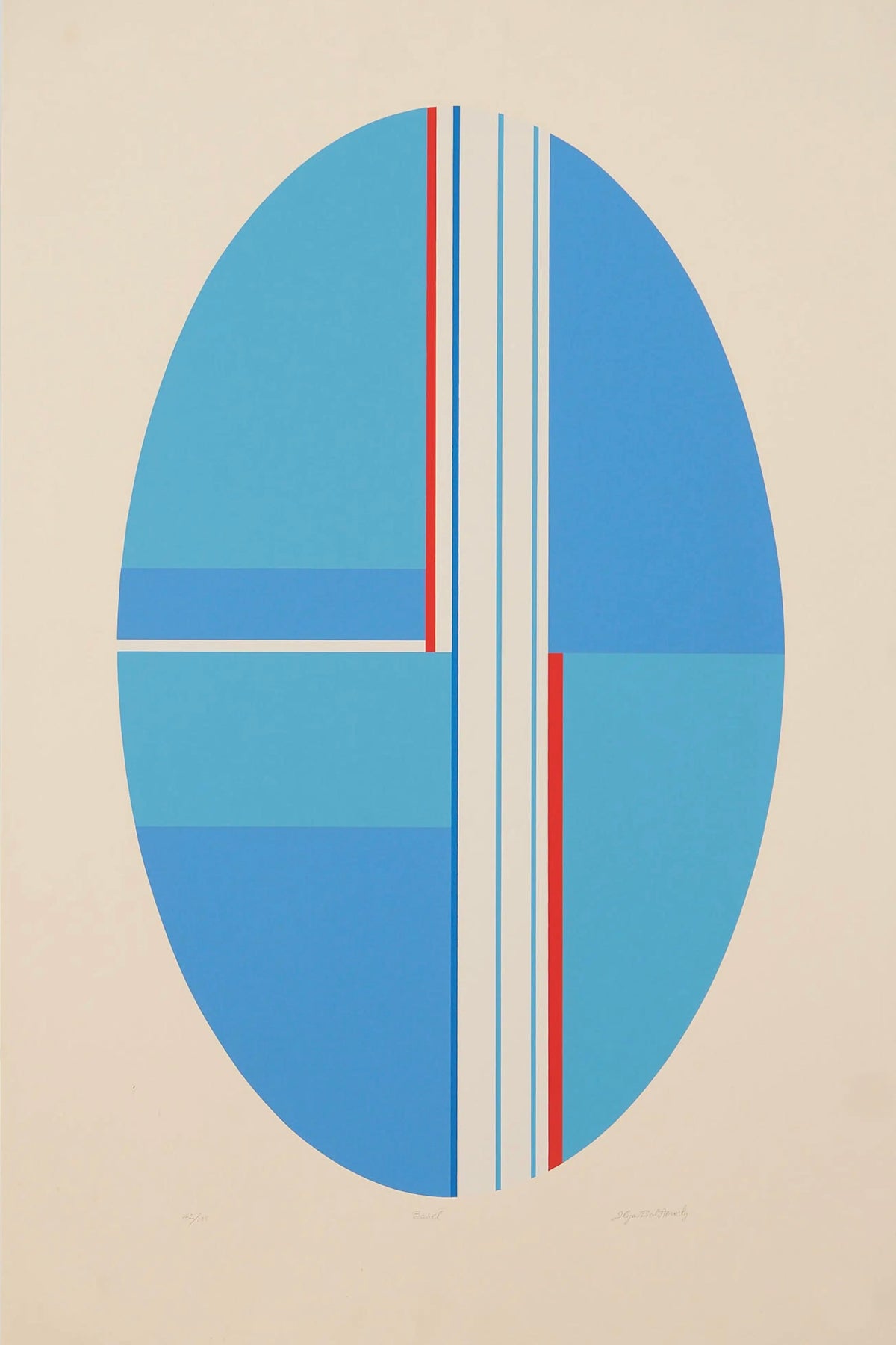 Ilya Bolotowsky  – screen print
