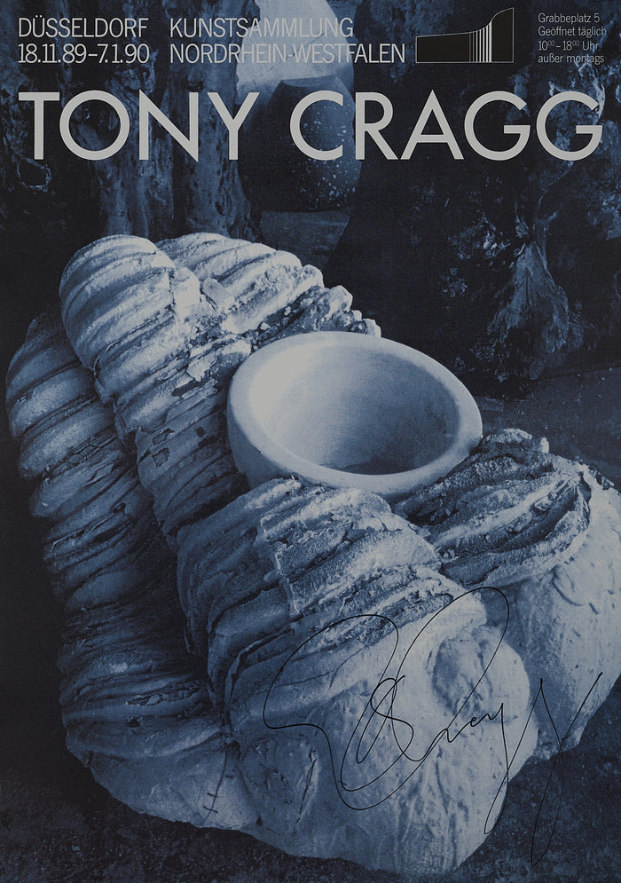 Tony Cragg - Signed Exhibition Poster