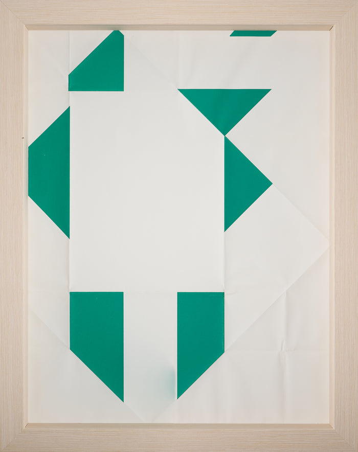 Daniel Buren - Untitled green