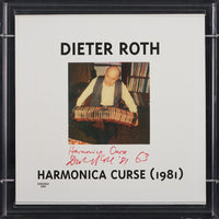 Dieter Roth - Signed & Numbered Cover Art Dieter Roth - Harmonica Curse