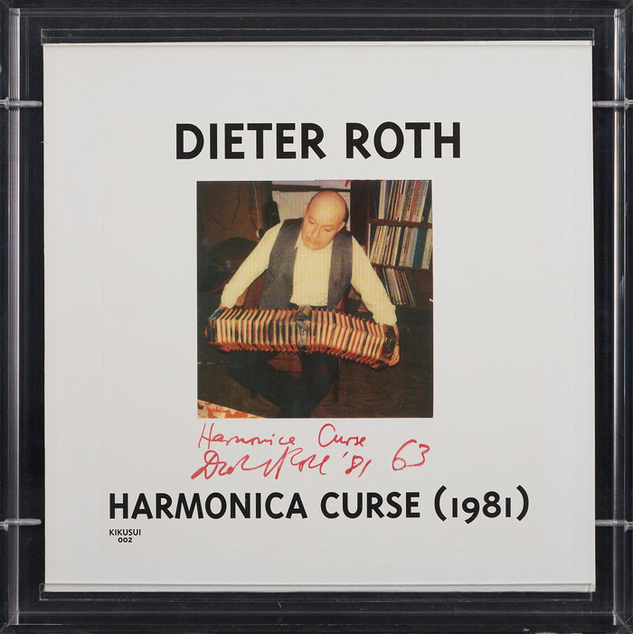 Dieter Roth - Signed & Numbered Cover Art Dieter Roth - Harmonica Curse