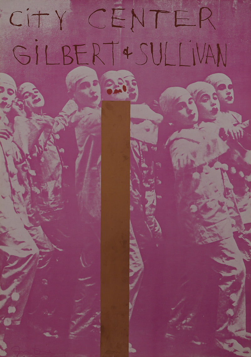 Jim Dine - Signed Limited Promotional Lithograph